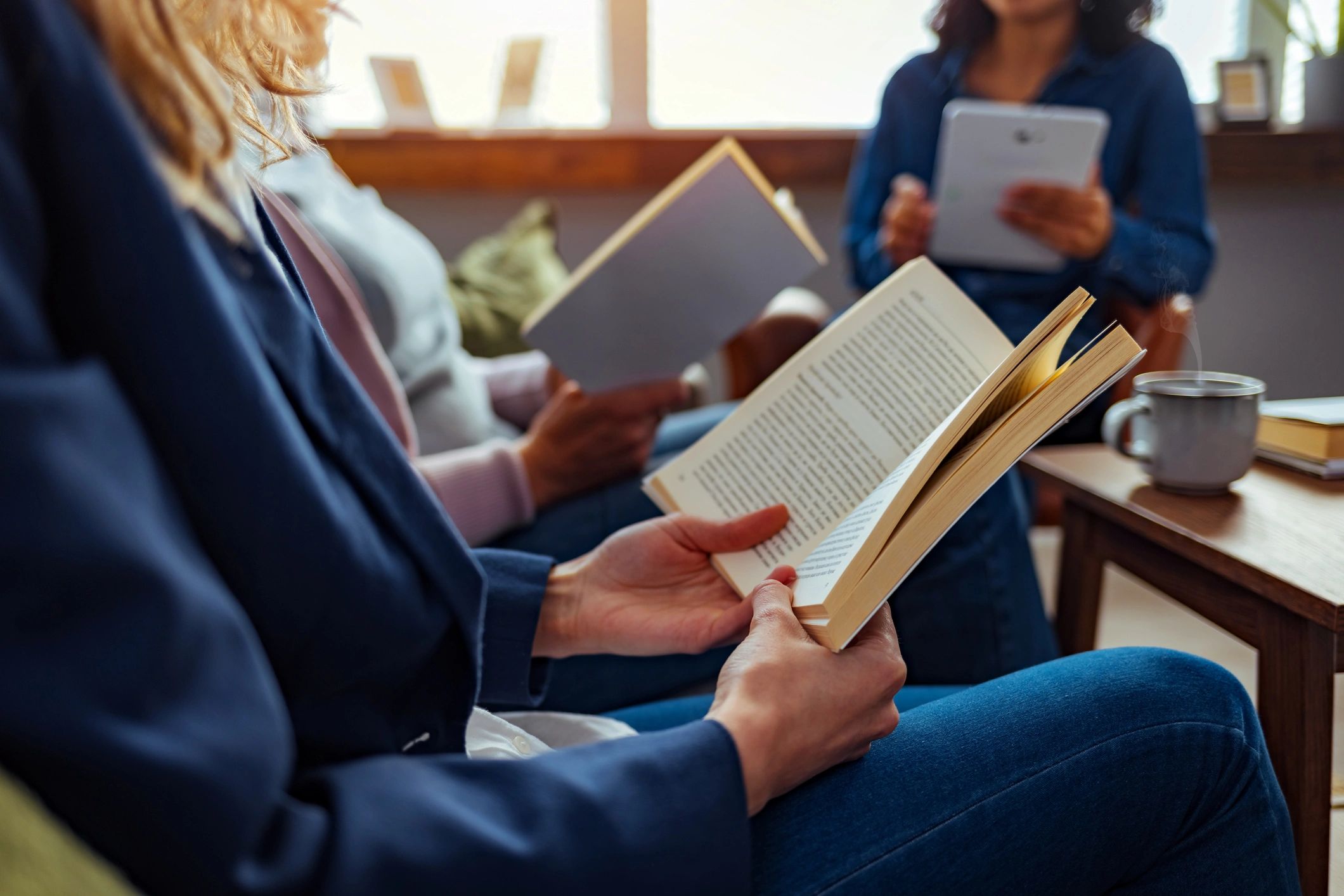 Community-focused team member with readers